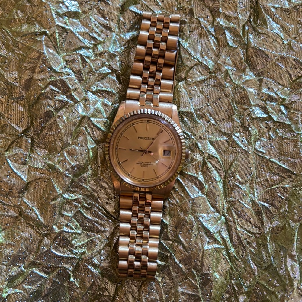 Gold Precision Watch